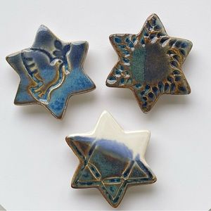 Star refrigerator magnets